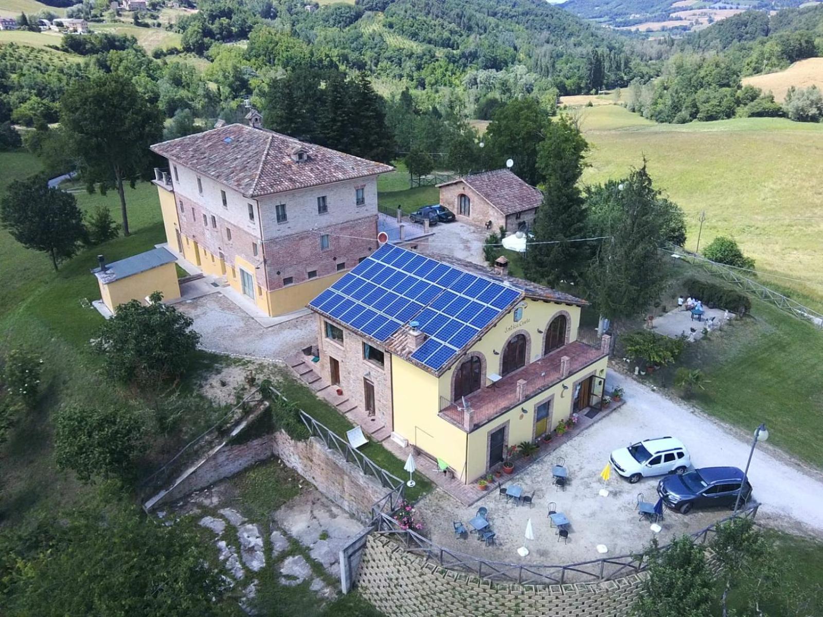 Agriturismo Antica Corte Montatteglia Eksteriør billede